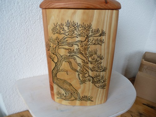 Bestattungsurne latschenkiefer - bestattungsurne,