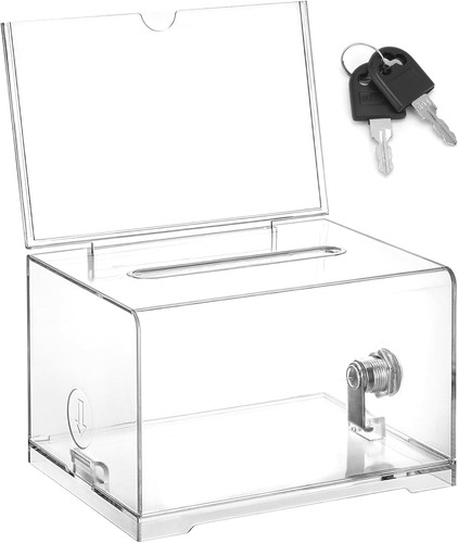 Abschließbar spendenbox - abschließbar,