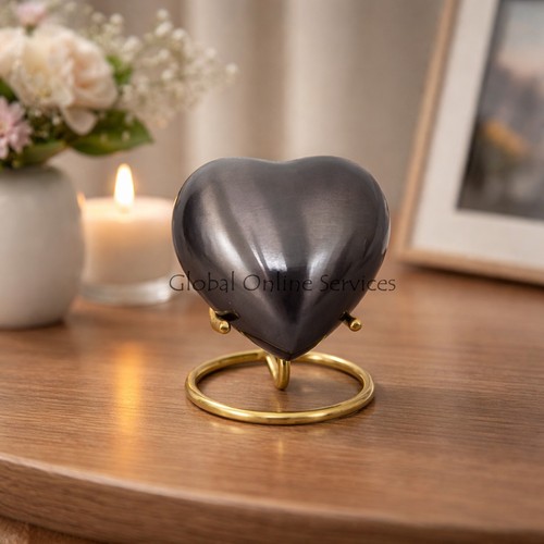 Zinn grau design klein - design,