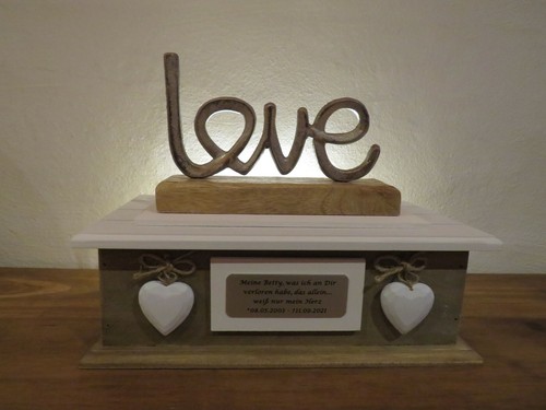 Tierurne urnenbox urne led - tierurne,